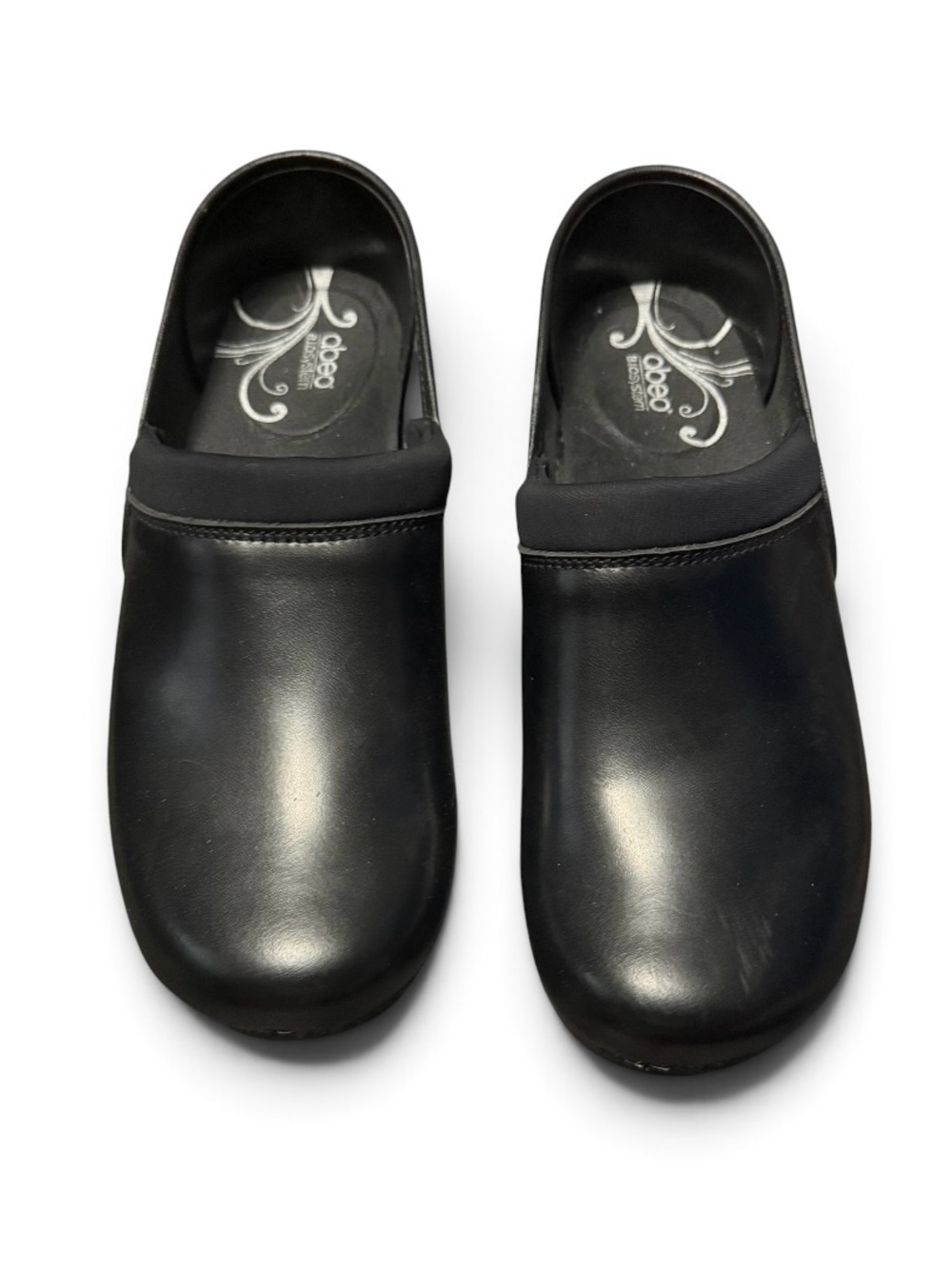 Abeo Leather Slip-On Clogs